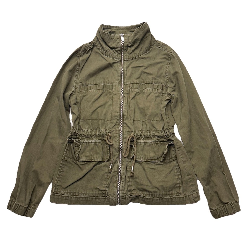 Old Navy Field Jacket Womens Size S Green Military Grunge Gorpcore Bella Swan